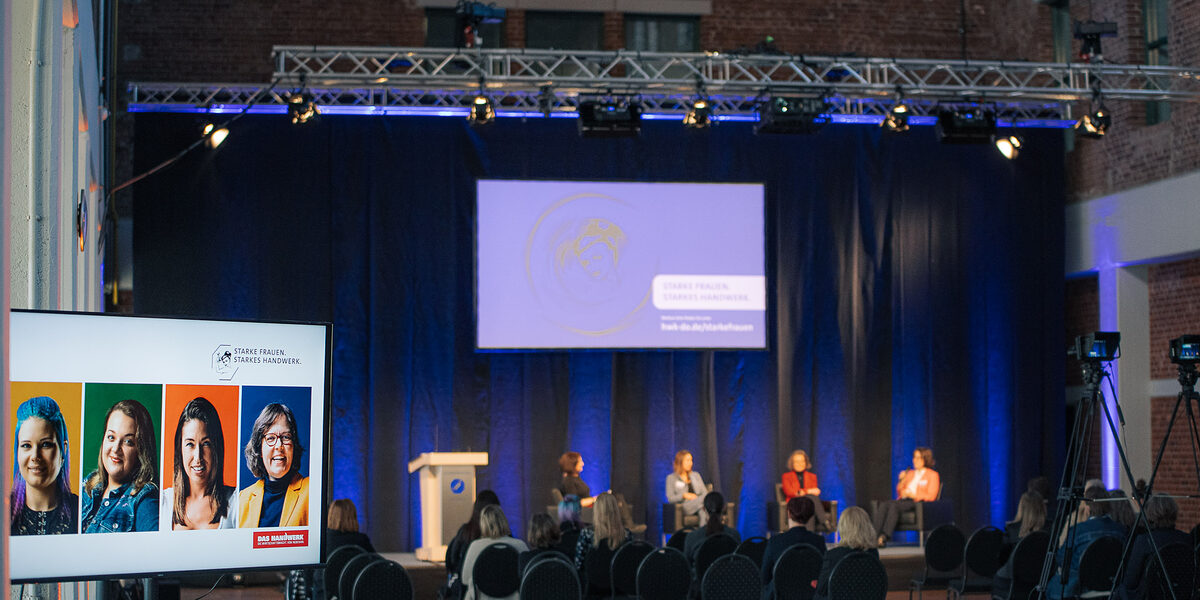 Impressionen der Auftaktveranstaltung Starke Frauen. Starkes Handwerk 08
