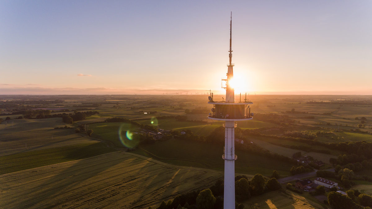 Mobilfunk 5G Sendemast