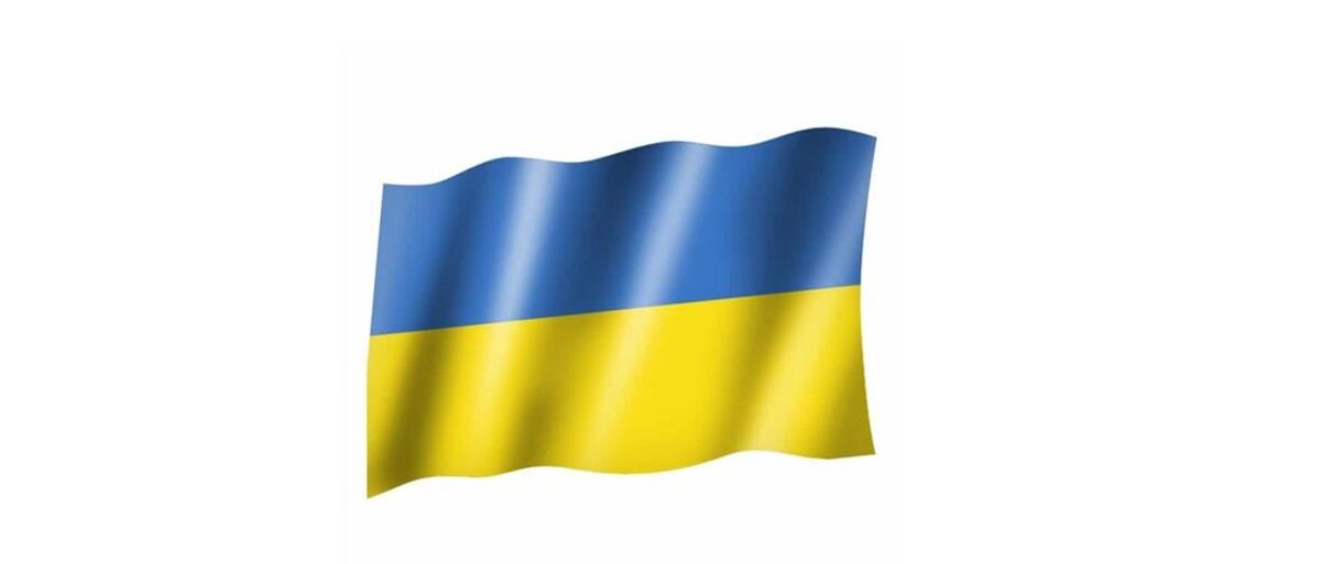 Ukraine Flagge