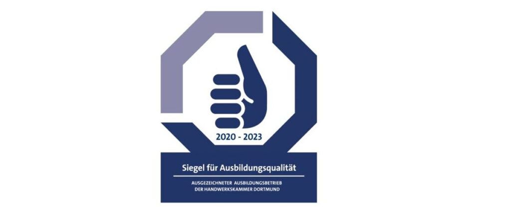 Siegel für Ausbildungsqualität 2020-2023
