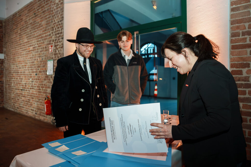 Siegerfeier Deutsche Meisterschaft im Handwerk