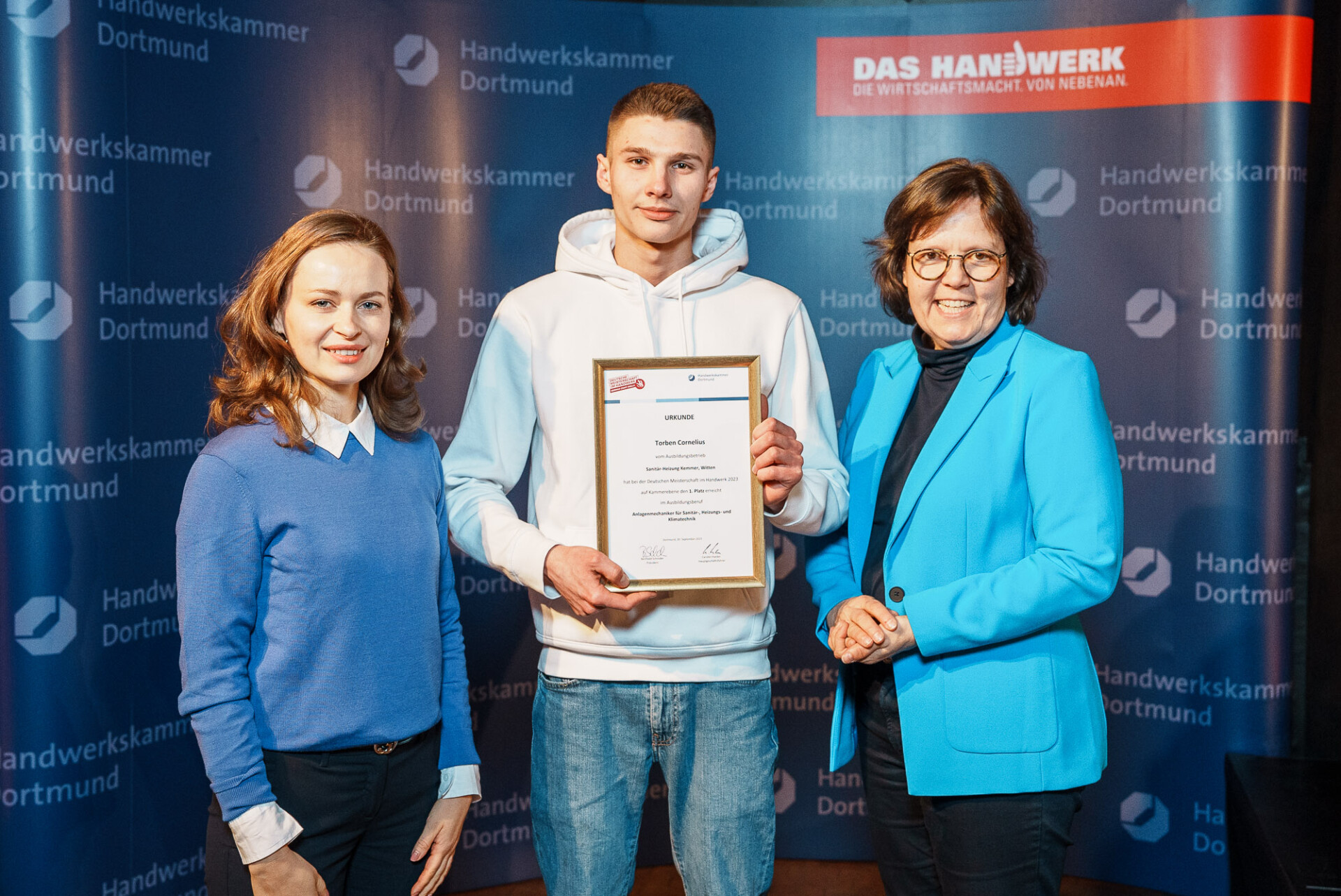 Siegerfeier Deutsche Meisterschaft im Handwerk