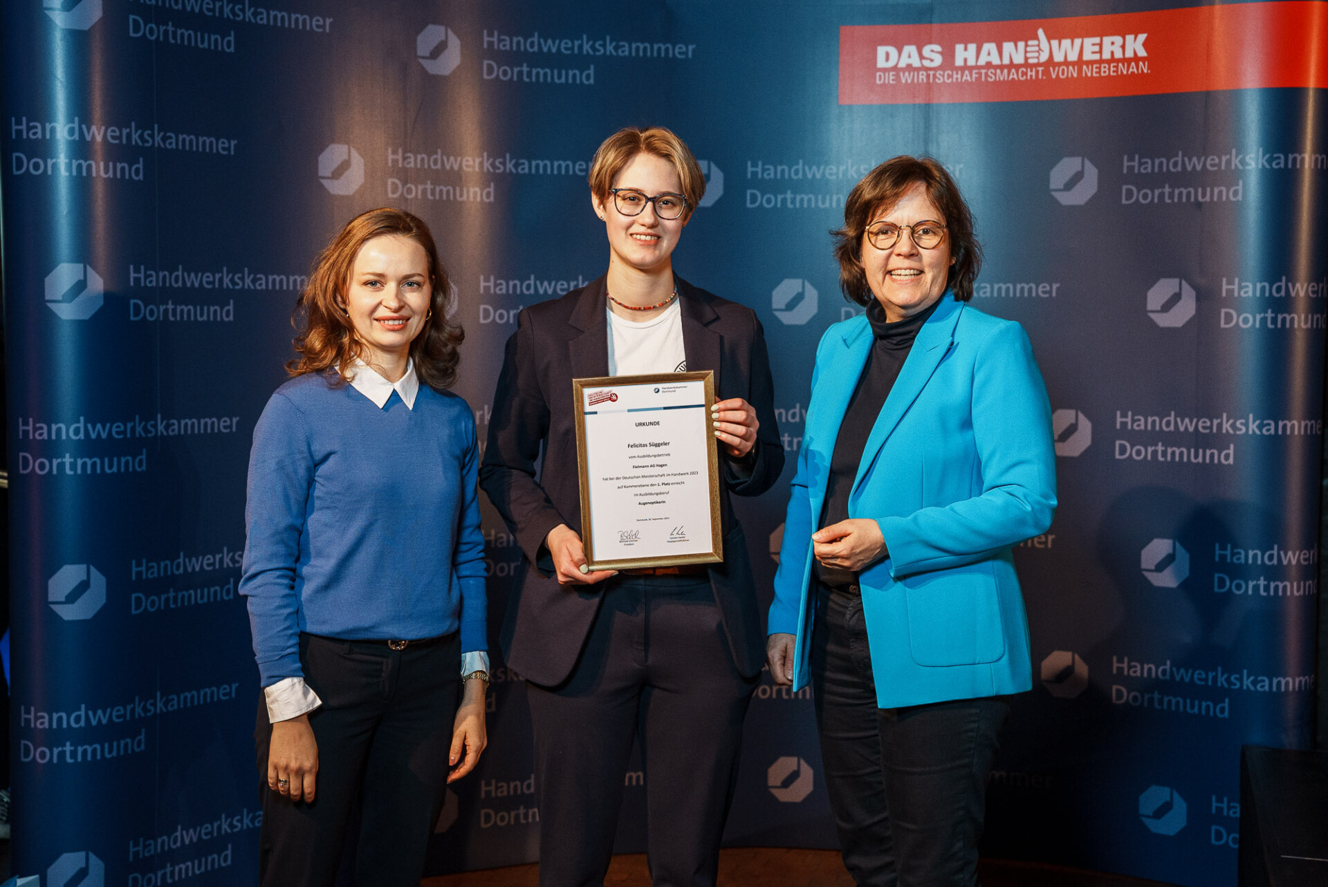 Siegerfeier Deutsche Meisterschaft im Handwerk