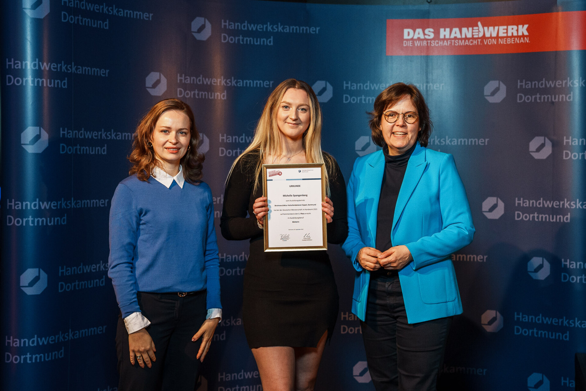 Siegerfeier Deutsche Meisterschaft im Handwerk