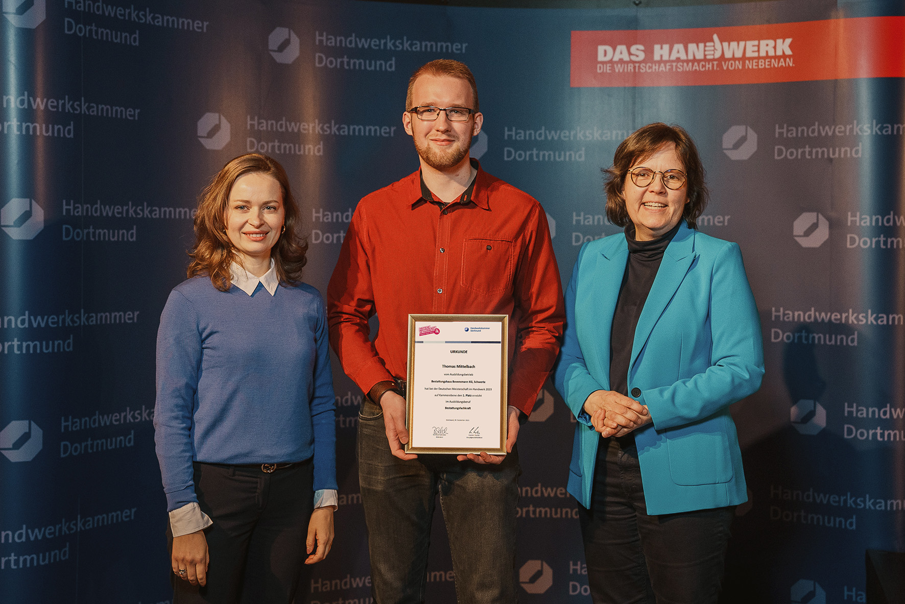 Siegerfeier Deutsche Meisterschaft im Handwerk