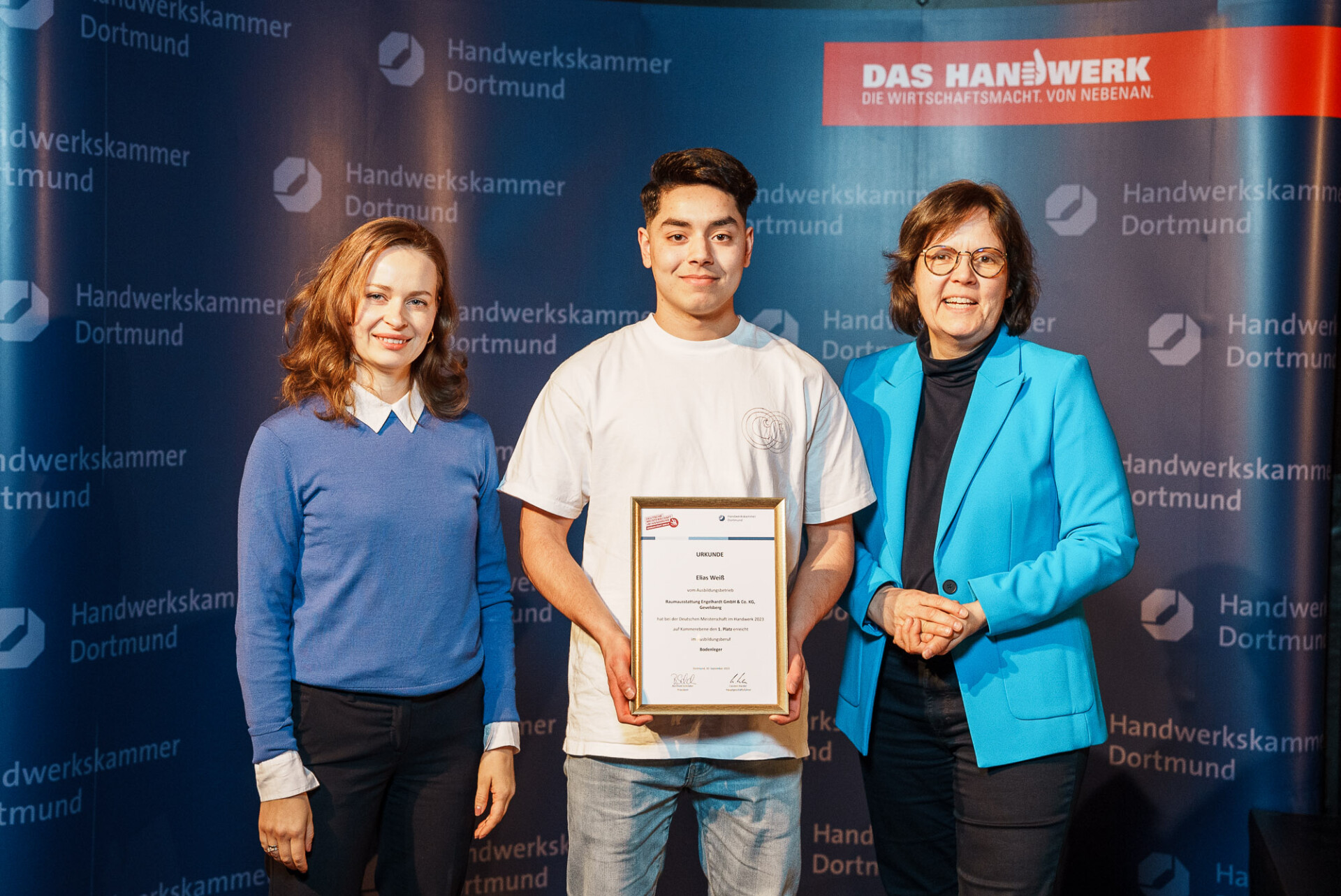 Siegerfeier Deutsche Meisterschaft im Handwerk