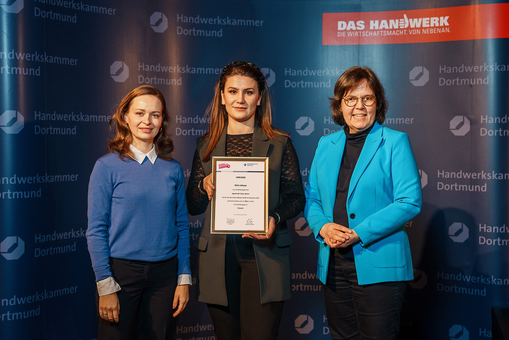 Siegerfeier Deutsche Meisterschaft im Handwerk