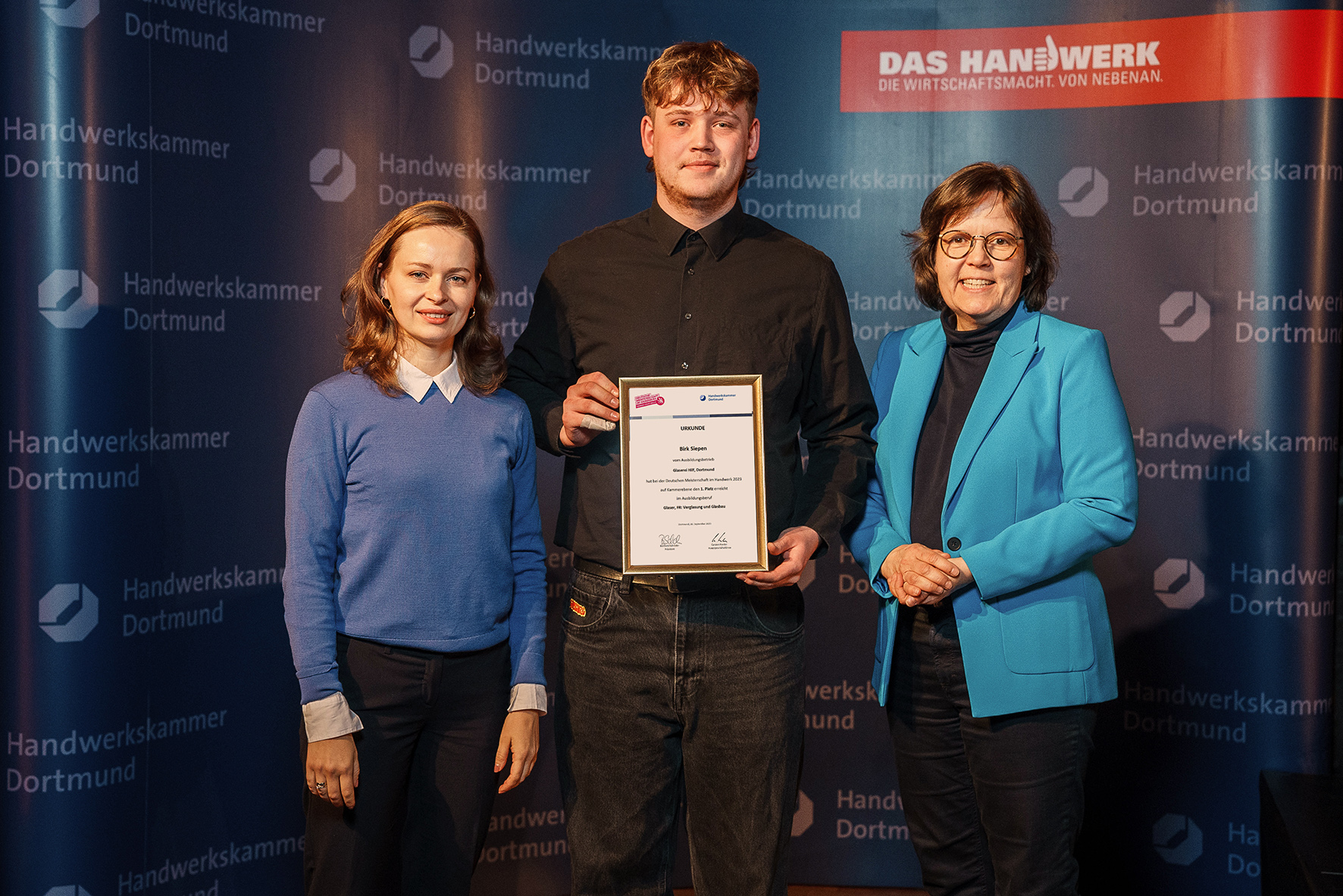 Siegerfeier Deutsche Meisterschaft im Handwerk