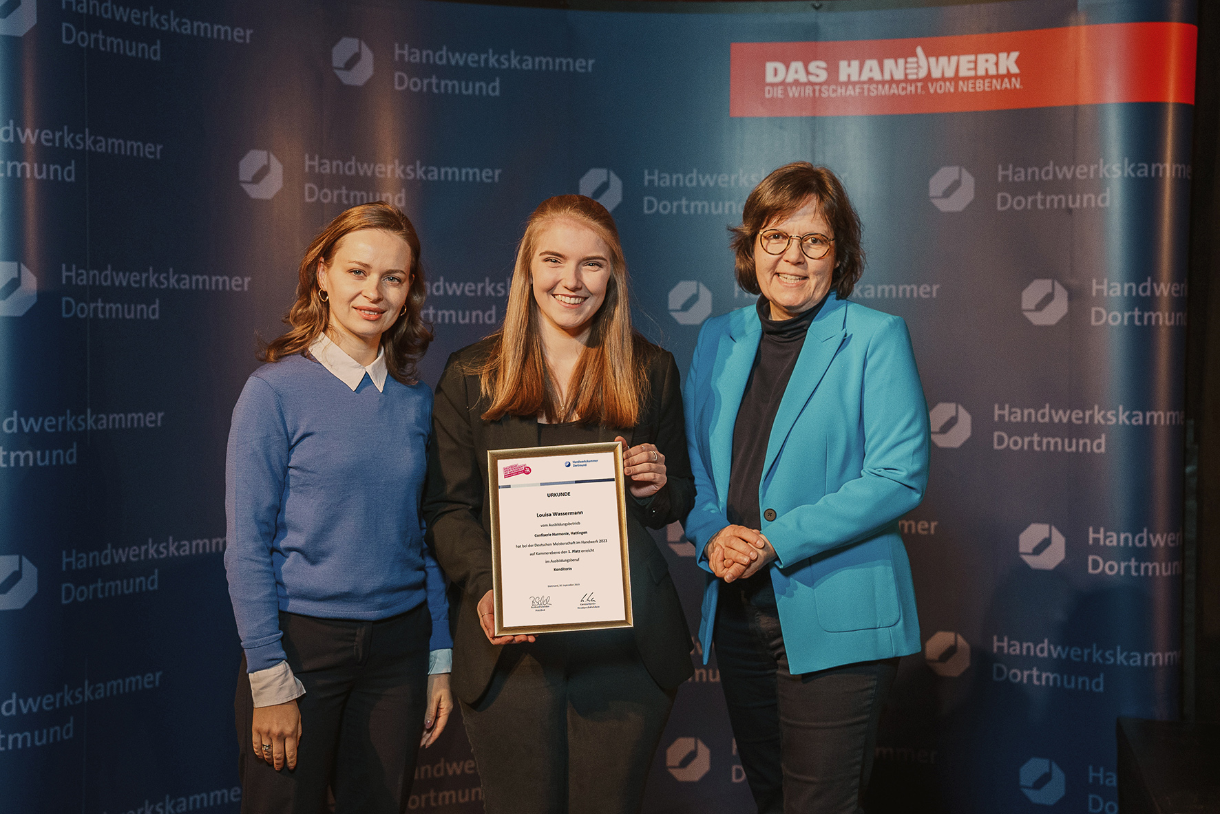 Siegerfeier Deutsche Meisterschaft im Handwerk