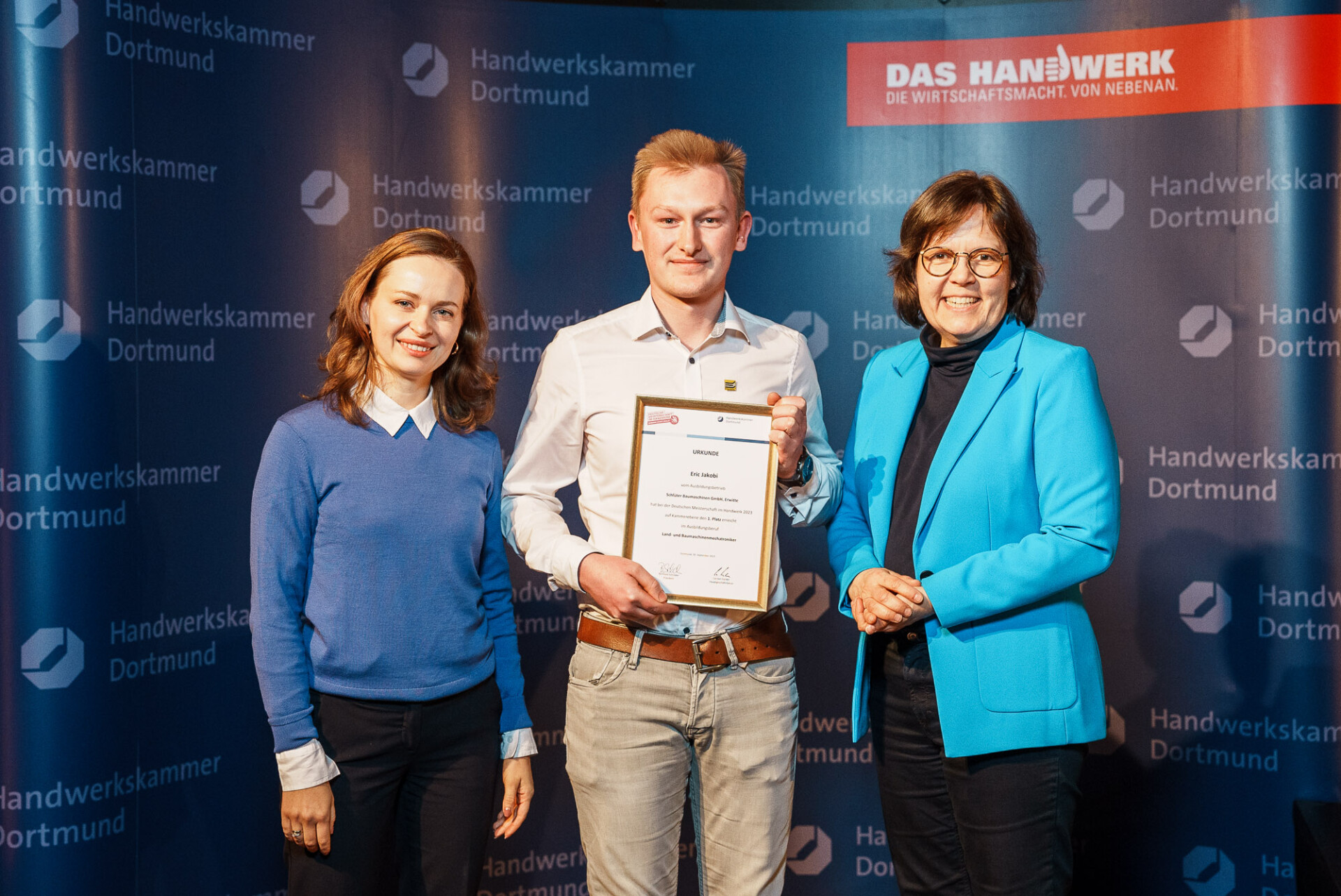 Siegerfeier Deutsche Meisterschaft im Handwerk