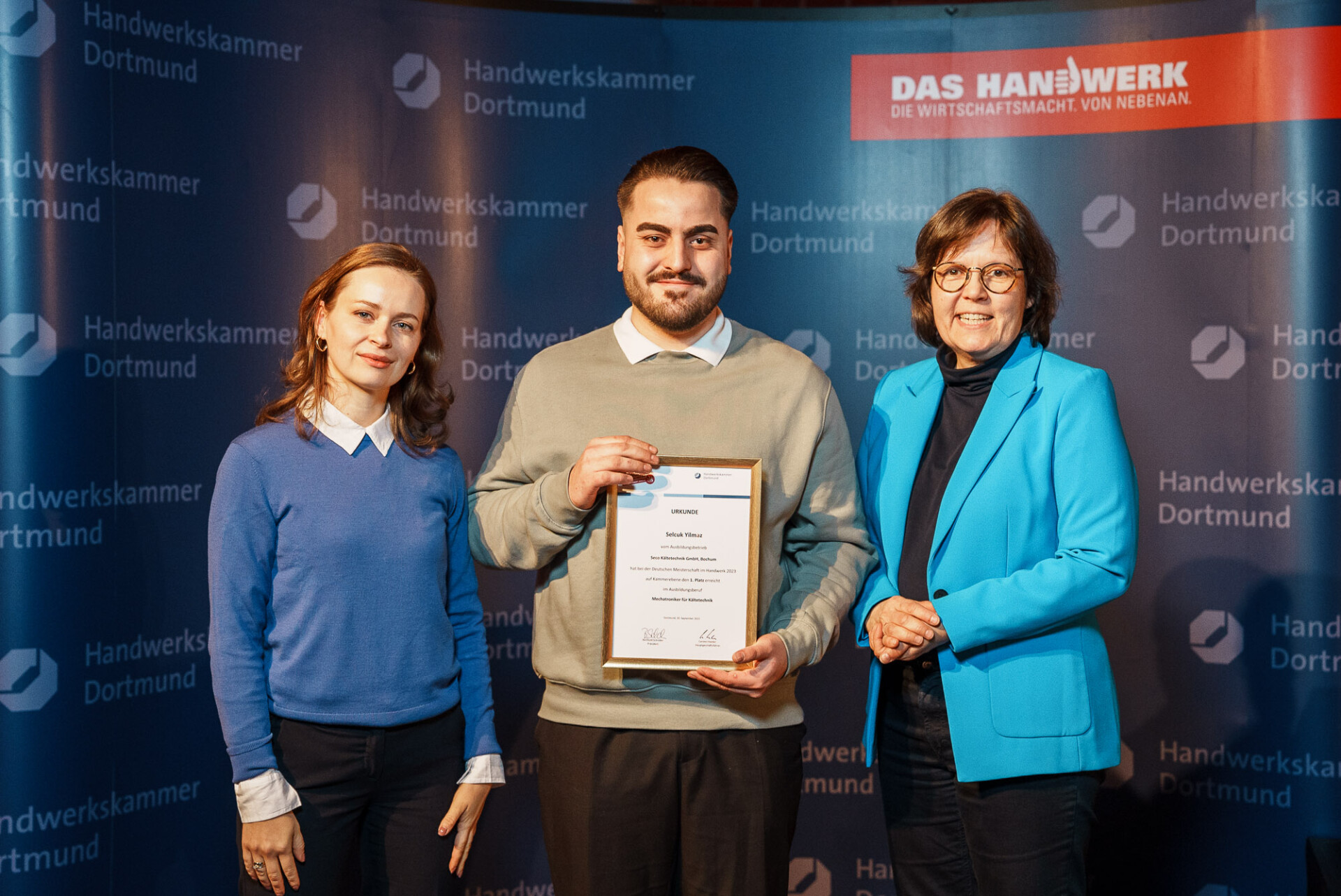 Siegerfeier Deutsche Meisterschaft im Handwerk