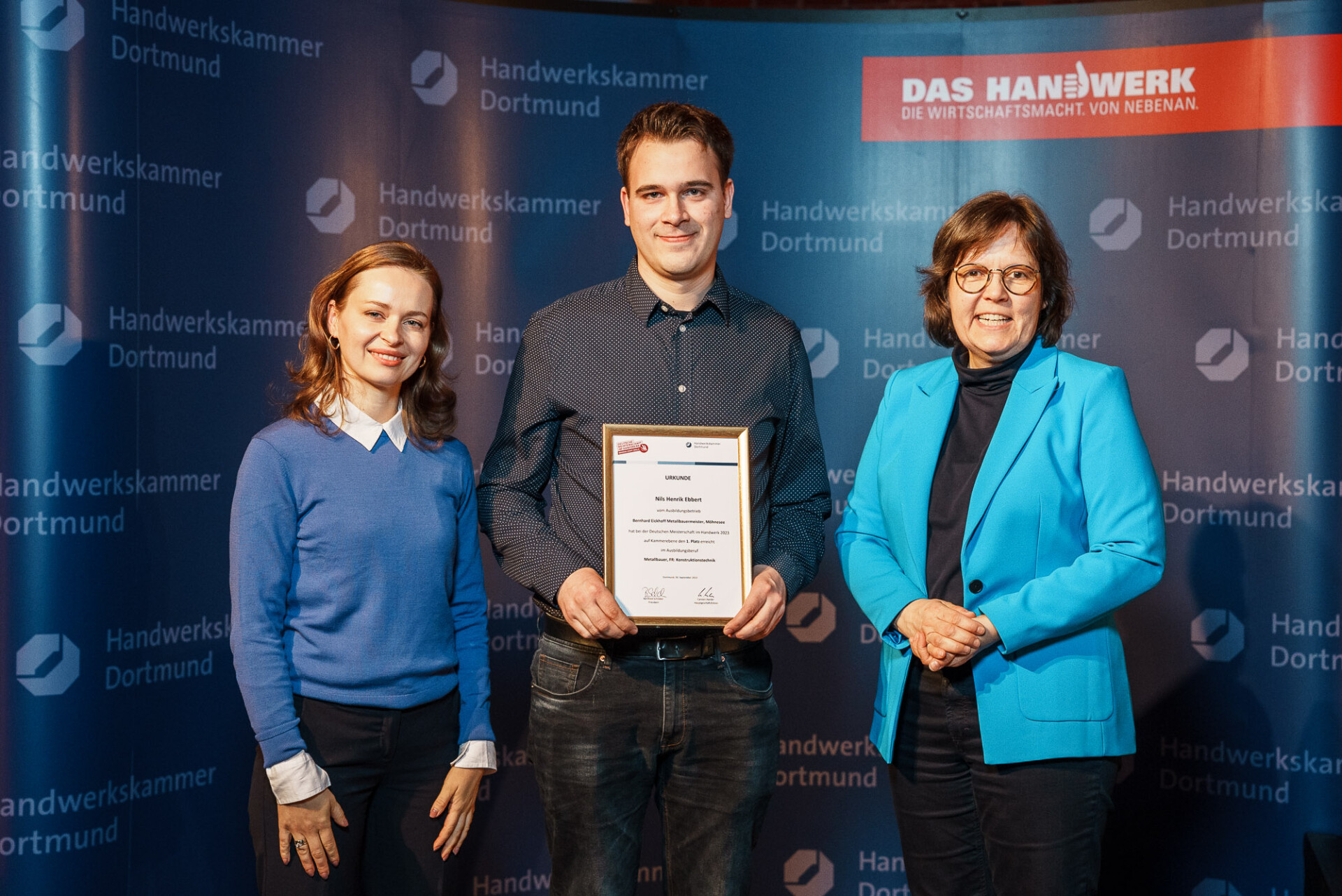 Siegerfeier Deutsche Meisterschaft im Handwerk