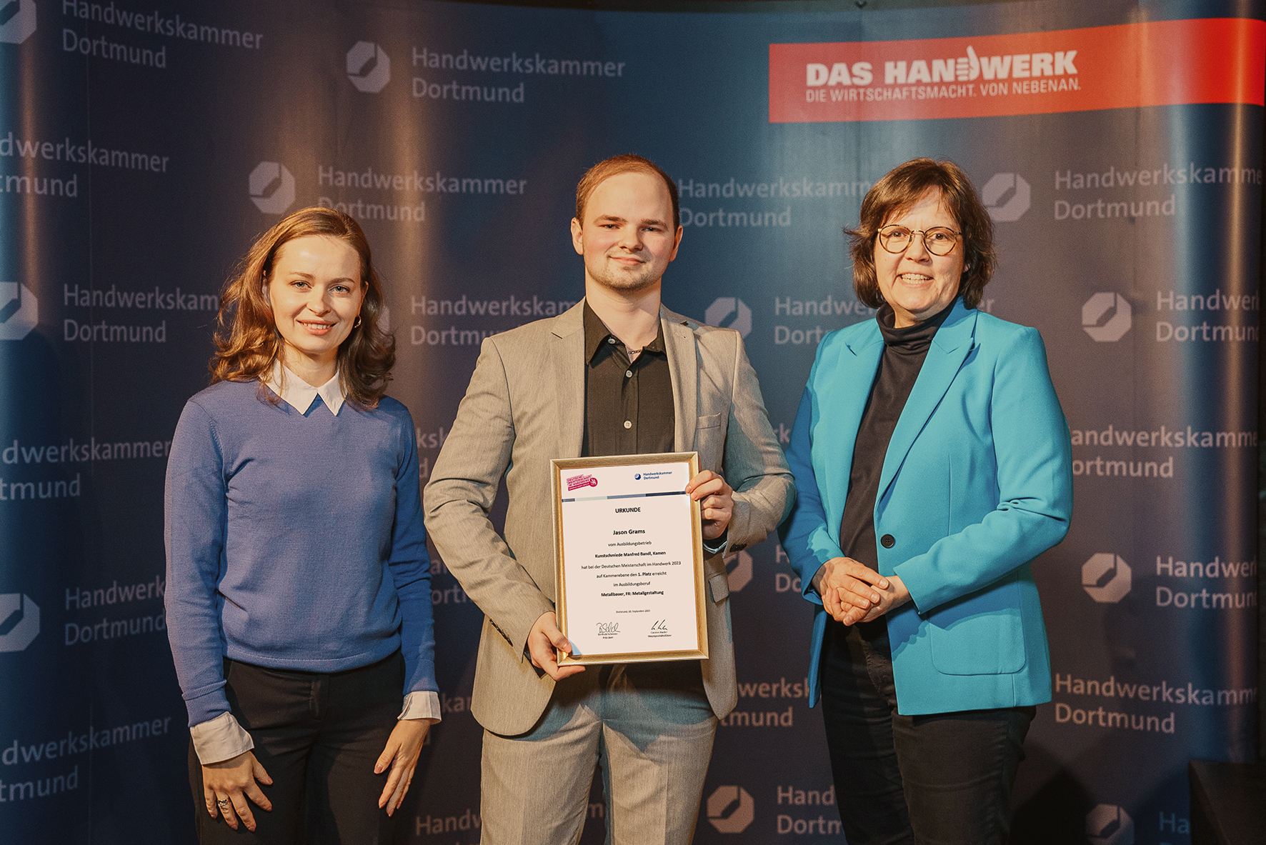 Siegerfeier Deutsche Meisterschaft im Handwerk