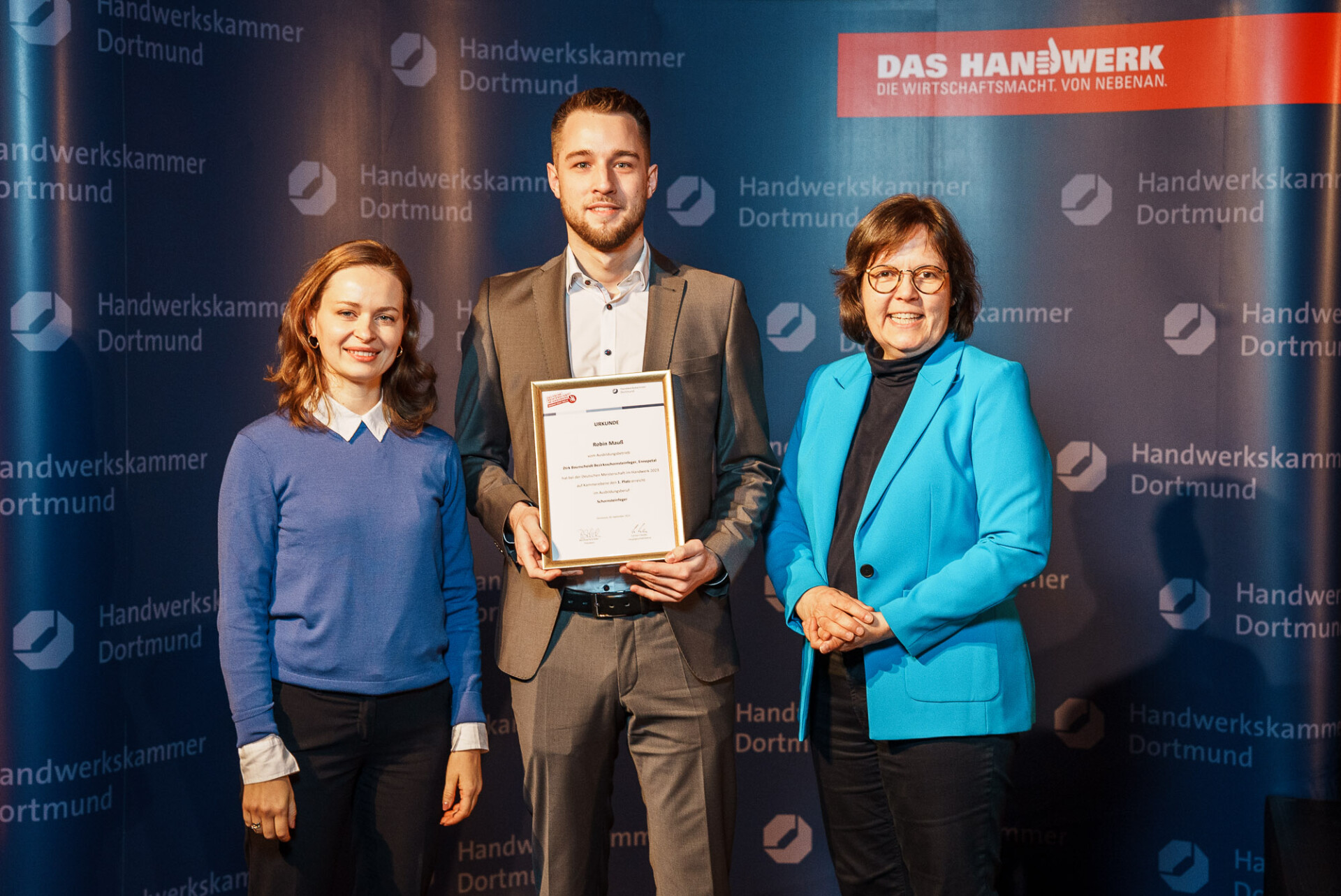 Siegerfeier Deutsche Meisterschaft im Handwerk