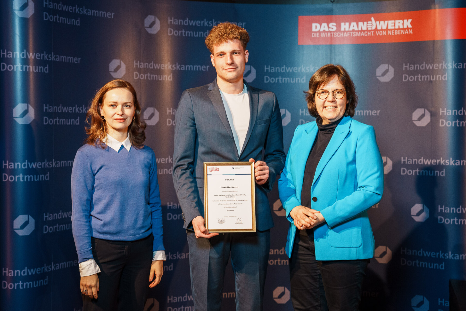 Siegerfeier Deutsche Meisterschaft im Handwerk