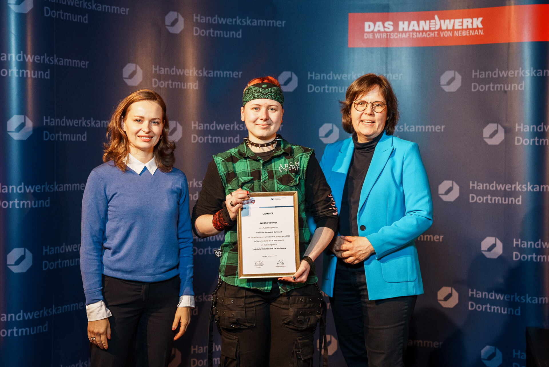 Siegerfeier Deutsche Meisterschaft im Handwerk