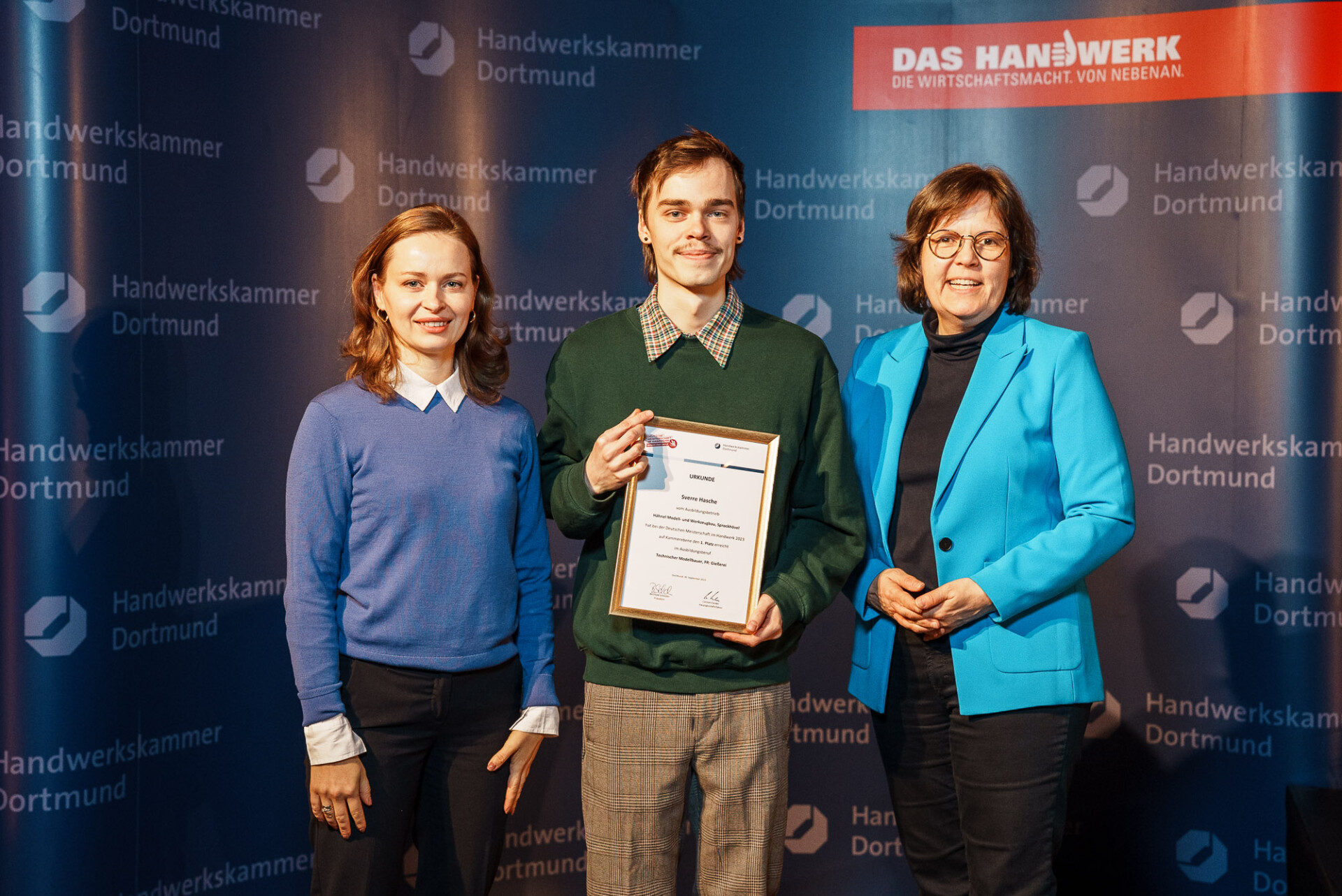 Siegerfeier Deutsche Meisterschaft im Handwerk