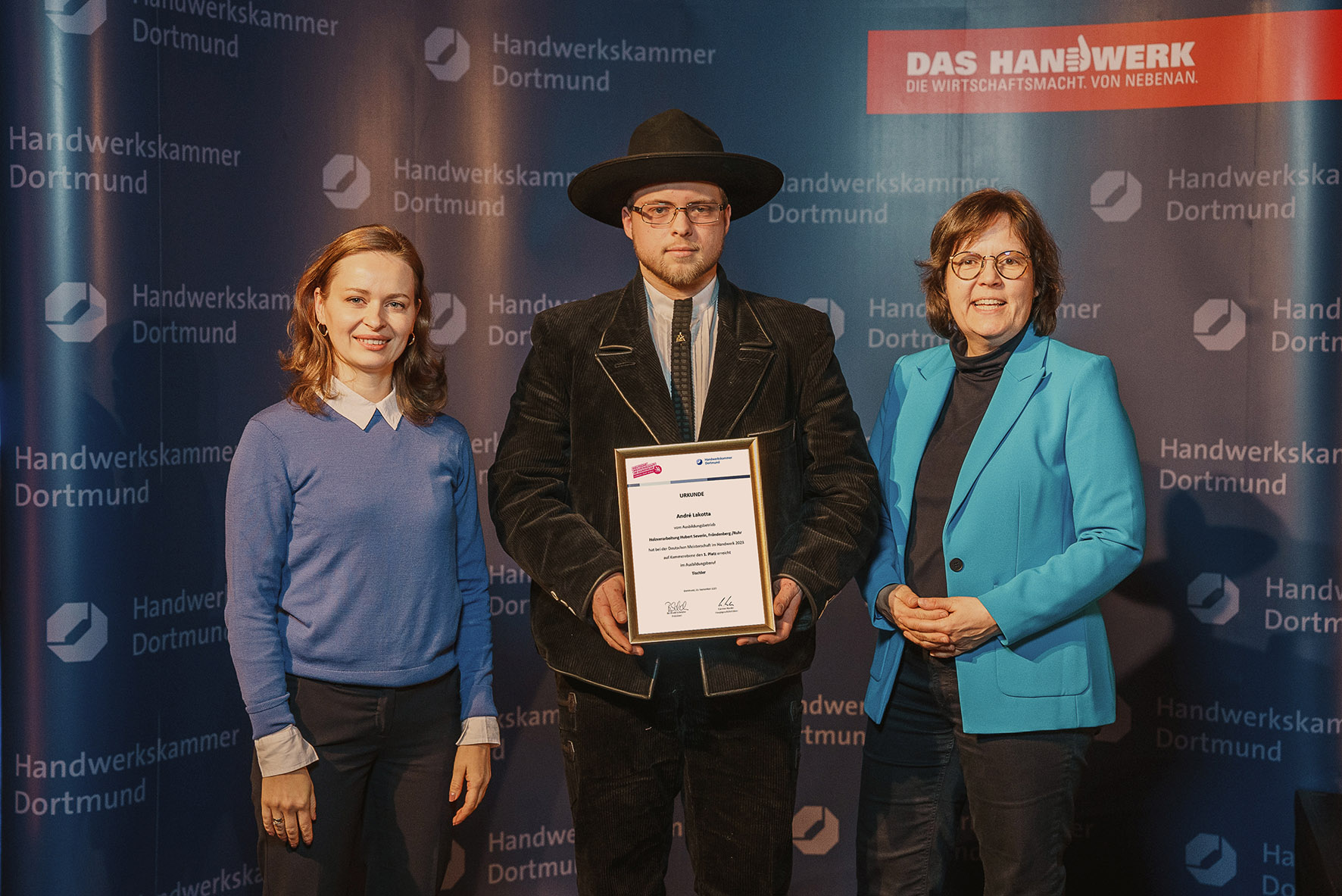 Siegerfeier Deutsche Meisterschaft im Handwerk