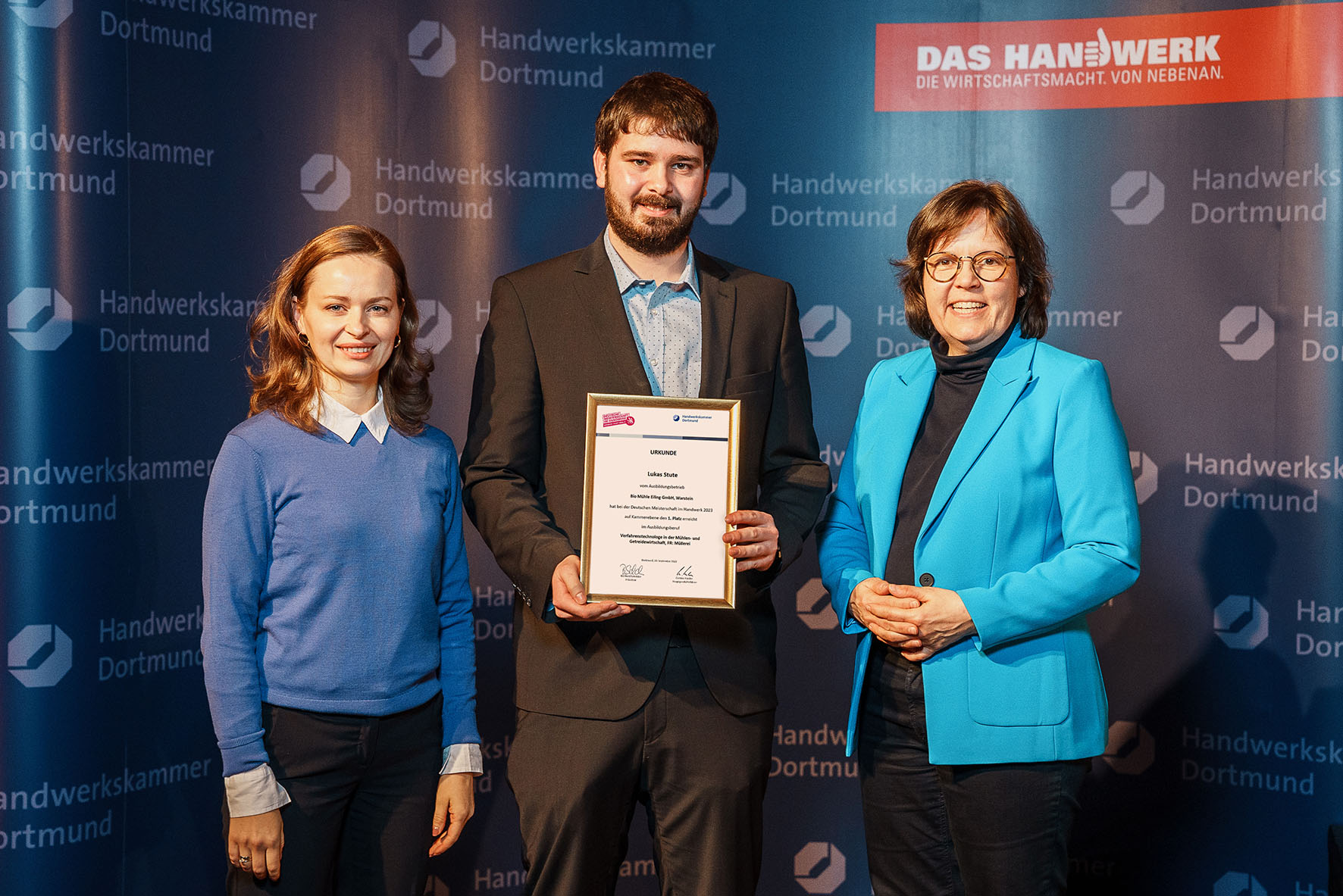 Siegerfeier Deutsche Meisterschaft im Handwerk