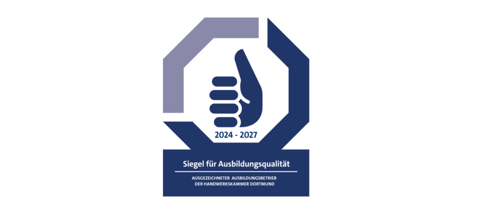 Ausbildungssiegel 2024-2027