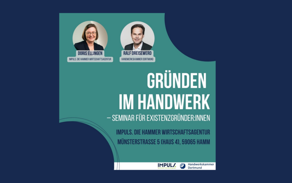 Existenzgründungsseminar für Handwerker in Hamm