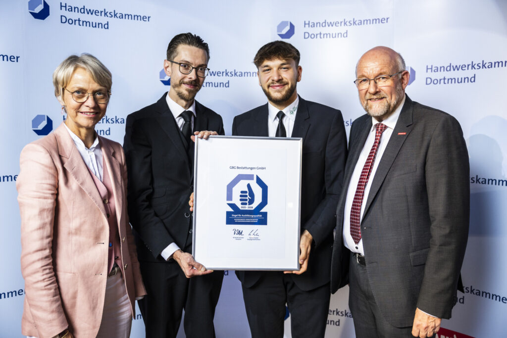 GBG Bestattungen GmbH Ausbildungssiegel 2025